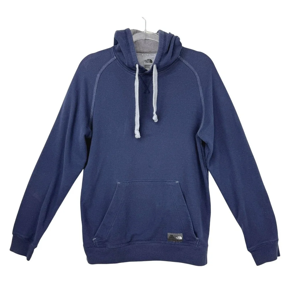 The North Face Men's FlashDry Mountain Athletics Hoodie Size M Blue Pullover